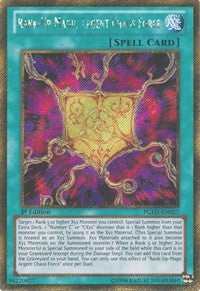Rank-Up-Magic Argent Chaos Force [PGLD-EN027] Gold Secret Rare | North Game Den