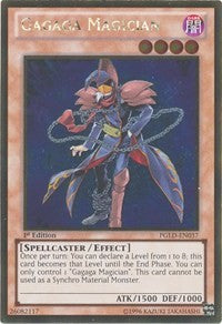 Gagaga Magician [PGLD-EN037] Gold Rare | North Game Den