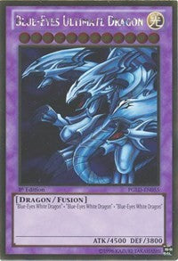 Blue-Eyes Ultimate Dragon [PGLD-EN055] Gold Rare | North Game Den