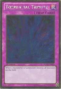 Torrential Tribute [PGLD-EN060] Gold Rare | North Game Den