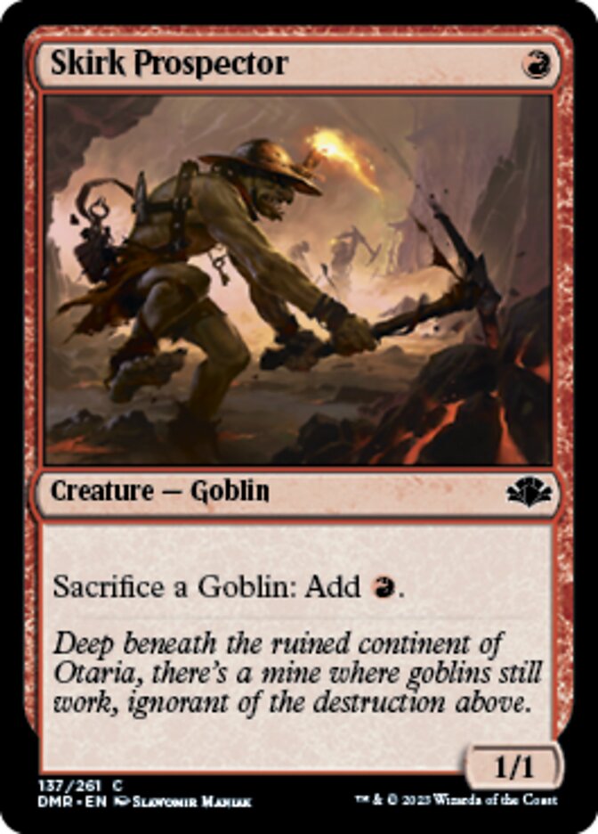 Skirk Prospector [Dominaria Remastered] | North Game Den