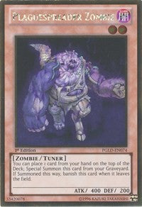 Plaguespreader Zombie [PGLD-EN074] Gold Rare | North Game Den