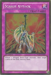 Icarus Attack [PGLD-EN080] Gold Rare | North Game Den
