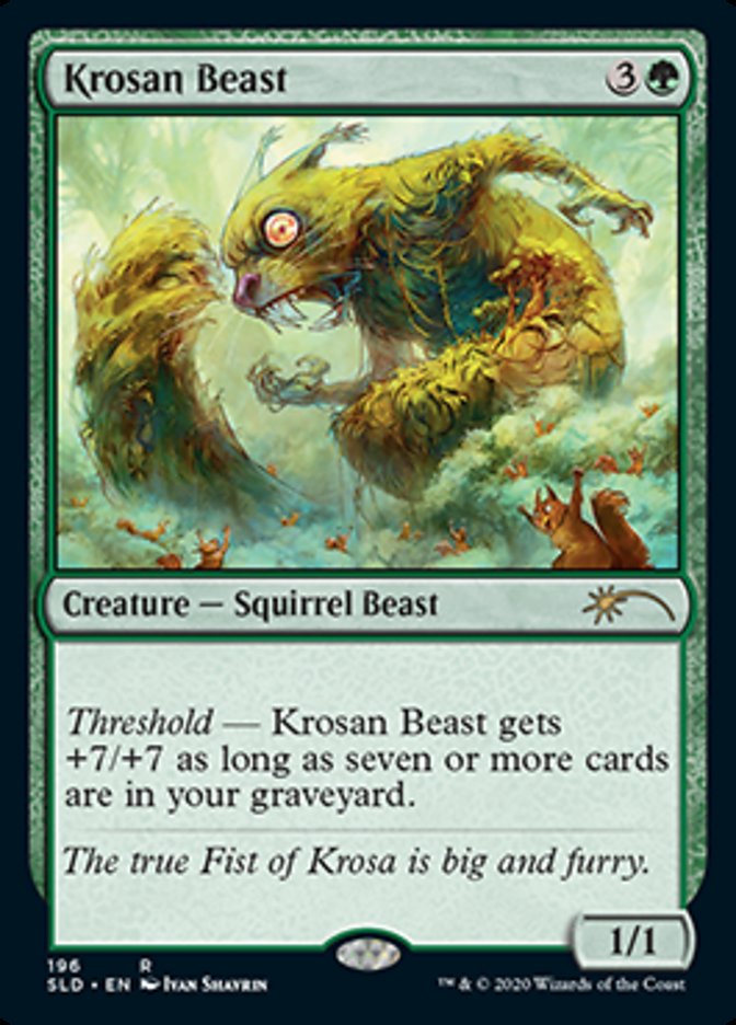 Krosan Beast [Secret Lair Drop Series] | North Game Den