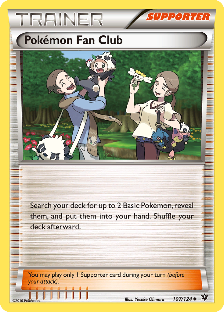 Pokemon Fan Club (107/124) [XY: Fates Collide] | North Game Den