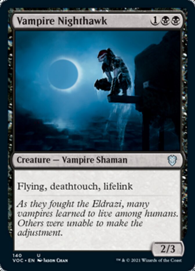 Vampire Nighthawk [Innistrad: Crimson Vow Commander] | North Game Den