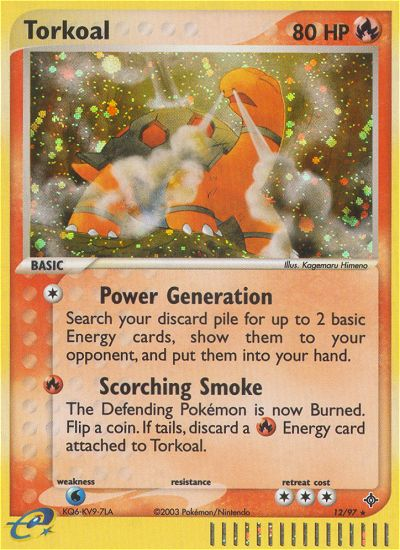 Torkoal (12/97) [EX: Dragon] | North Game Den