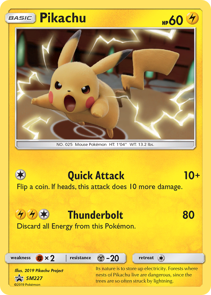 Pikachu (SM227) [Sun & Moon: Black Star Promos] | North Game Den