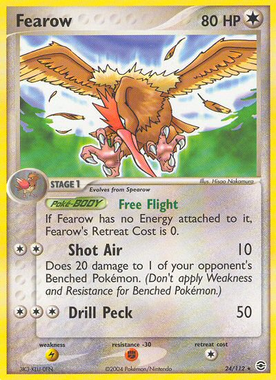 Fearow (24/112) [EX: FireRed & LeafGreen] | North Game Den