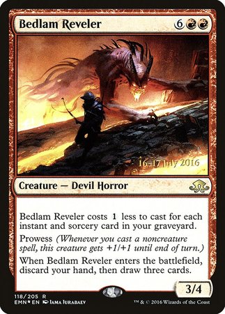 Bedlam Reveler [Eldritch Moon Promos] | North Game Den