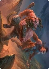 Dwarven Reinforcements Art Card [Kaldheim: Art Series] | North Game Den