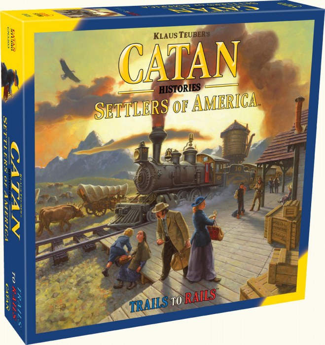 Catan: Catan Histories - Settlers of America Trails To Rails (stand alone) | North Game Den