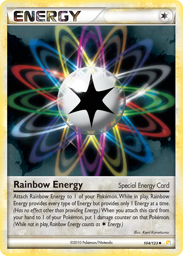 Rainbow Energy (104/123) [HeartGold & SoulSilver: Base Set] | North Game Den