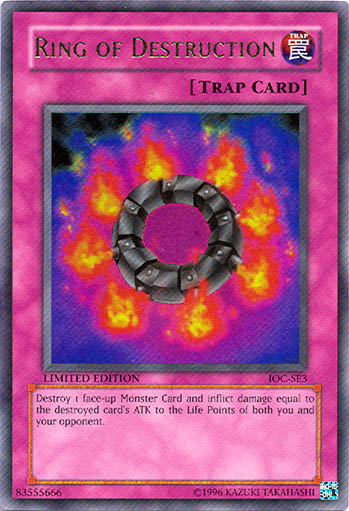 Ring of Destruction [IOC-SE3] Ultra Rare | North Game Den