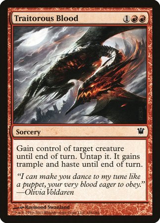 Traitorous Blood [Innistrad] | North Game Den