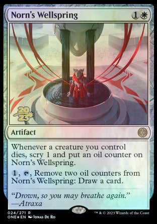 Norn's Wellspring [Phyrexia: All Will Be One Prerelease Promos] | North Game Den