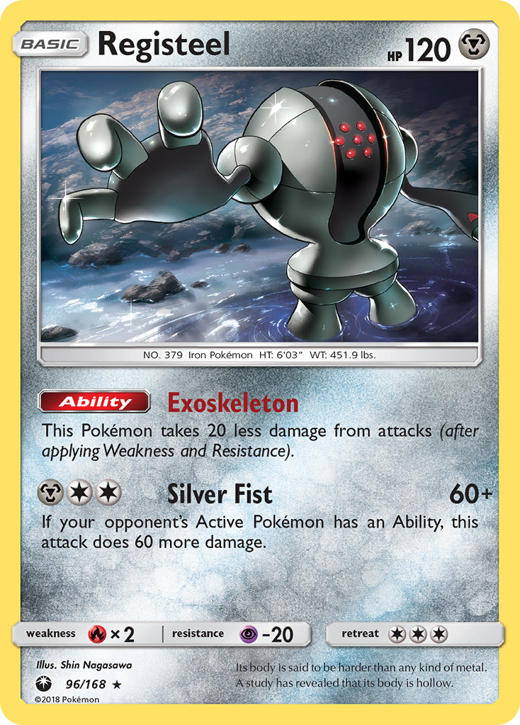 Registeel (96/168) [Sun & Moon: Celestial Storm] | North Game Den