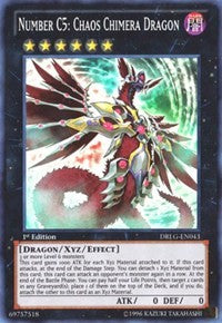 Number C5: Chaos Chimera Dragon [DRLG-EN043] Super Rare | North Game Den