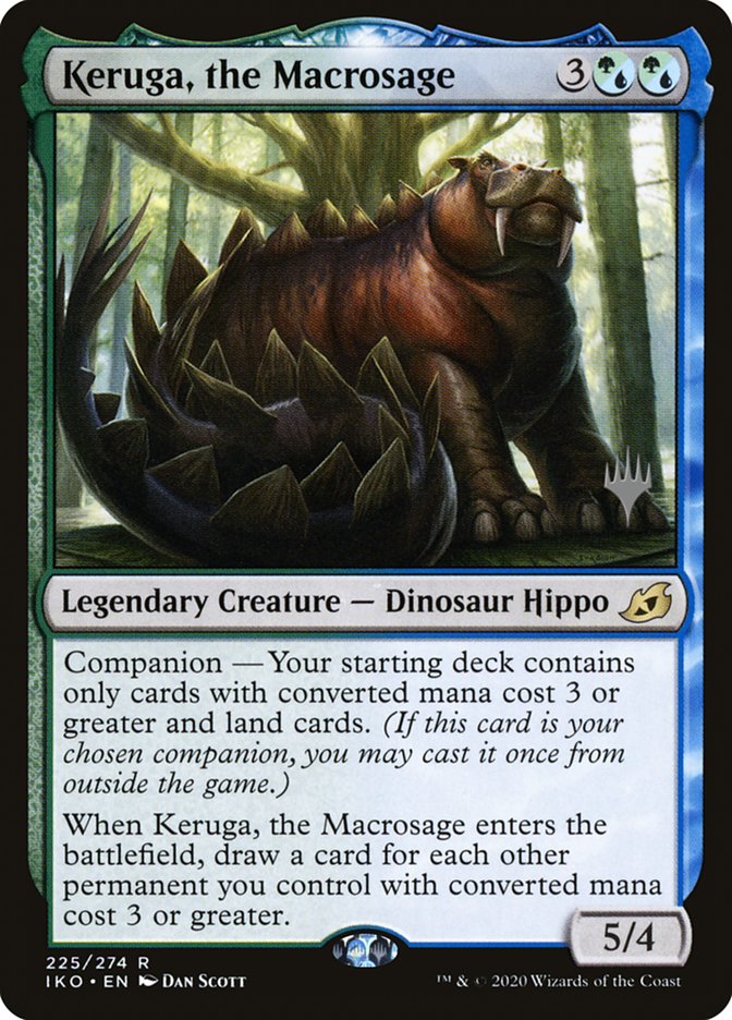 Keruga, the Macrosage (Promo Pack) [Ikoria: Lair of Behemoths Promos] | North Game Den