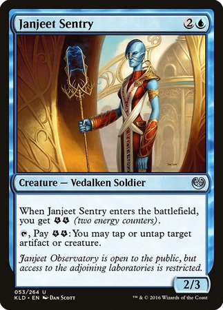 Janjeet Sentry [Kaladesh] | North Game Den