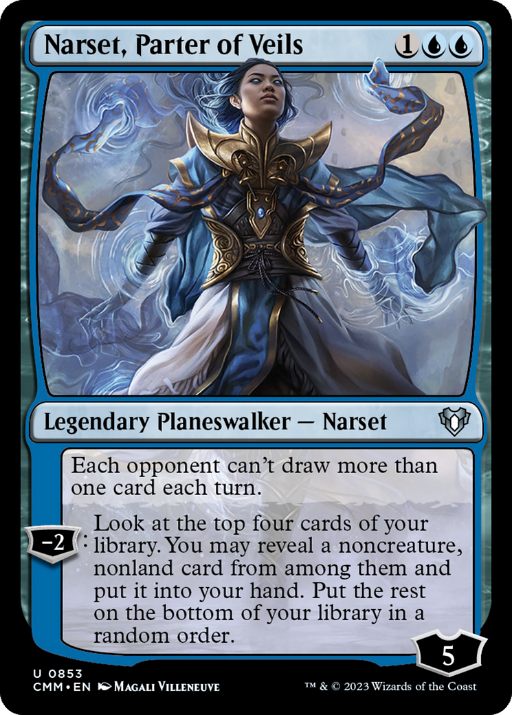 Narset, Parter of Veils [Commander Masters] | North Game Den