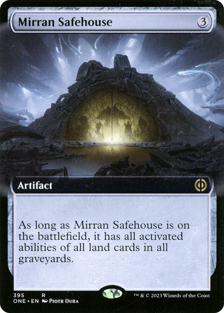 Mirran Safehouse (Extended Art) [Phyrexia: All Will Be One] | North Game Den