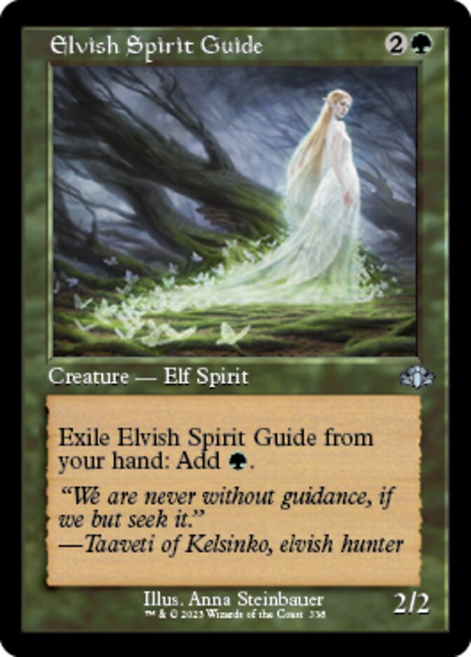 Elvish Spirit Guide (Retro) [Dominaria Remastered] | North Game Den