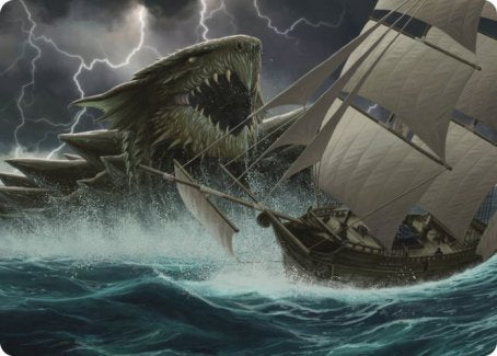 Dragon Turtle Art Card [Dungeons & Dragons: Adventures in the Forgotten Realms Art Series] | North Game Den