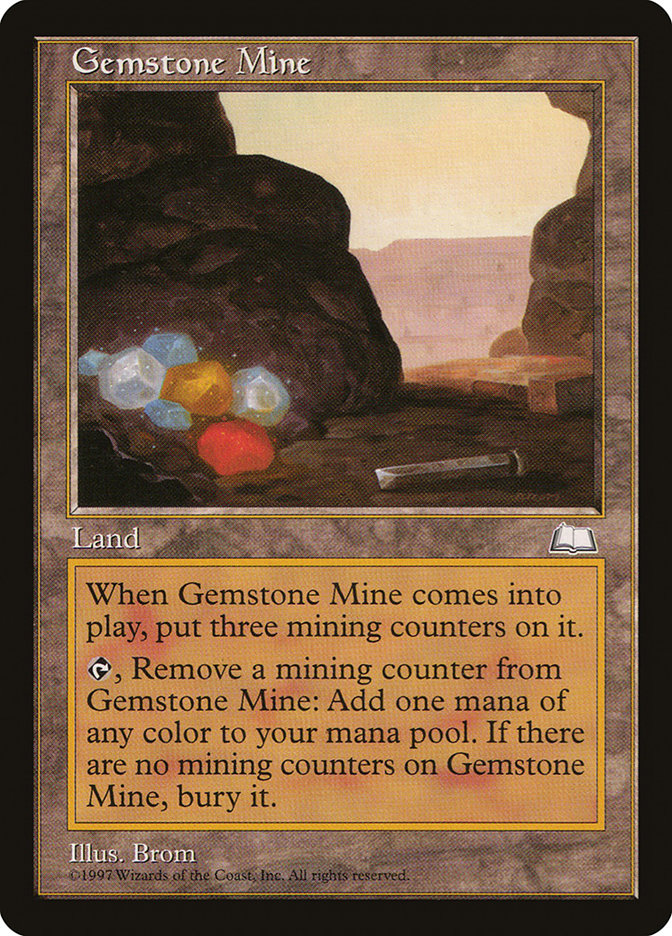 Gemstone Mine [Weatherlight] | North Game Den
