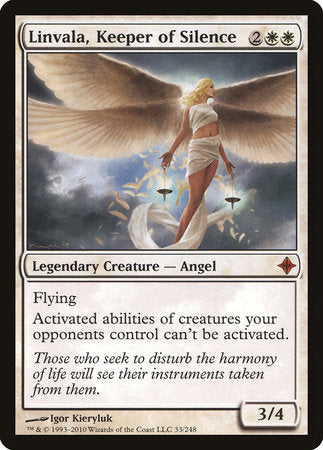 Linvala, Keeper of Silence [Rise of the Eldrazi] | North Game Den