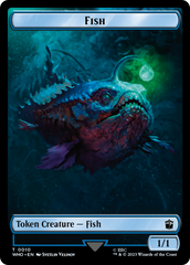 Fish // Beast Double-Sided Token [Doctor Who Tokens] | North Game Den