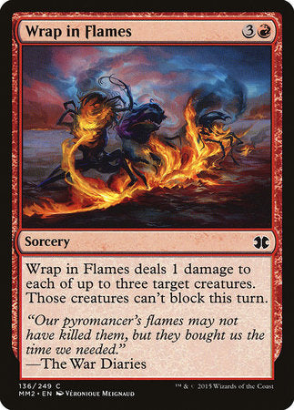 Wrap in Flames [Modern Masters 2015] | North Game Den