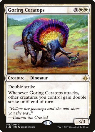 Goring Ceratops [Ixalan] | North Game Den