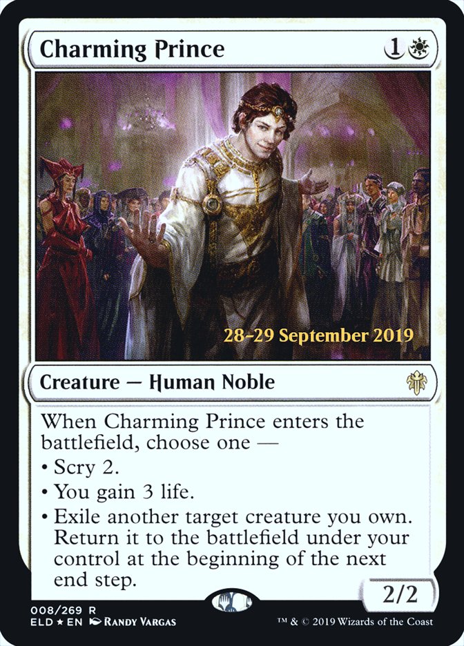 Charming Prince  [Throne of Eldraine Prerelease Promos] | North Game Den