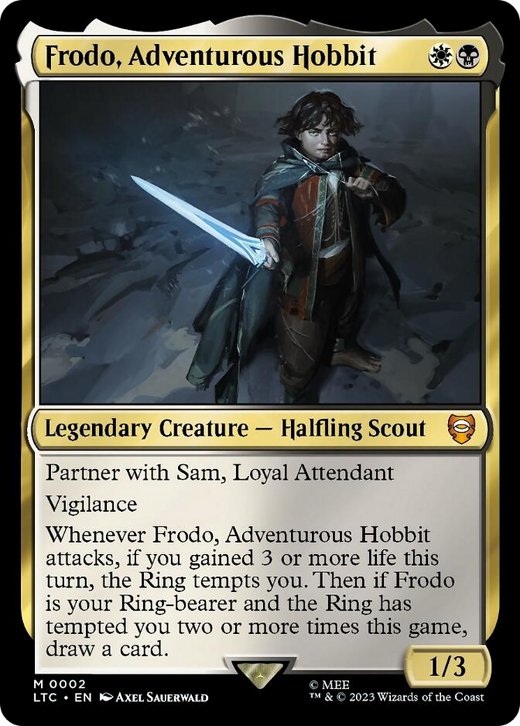 Frodo, Adventurous Hobbit [The Lord of the Rings: Tales of Middle-Earth Commander] | North Game Den