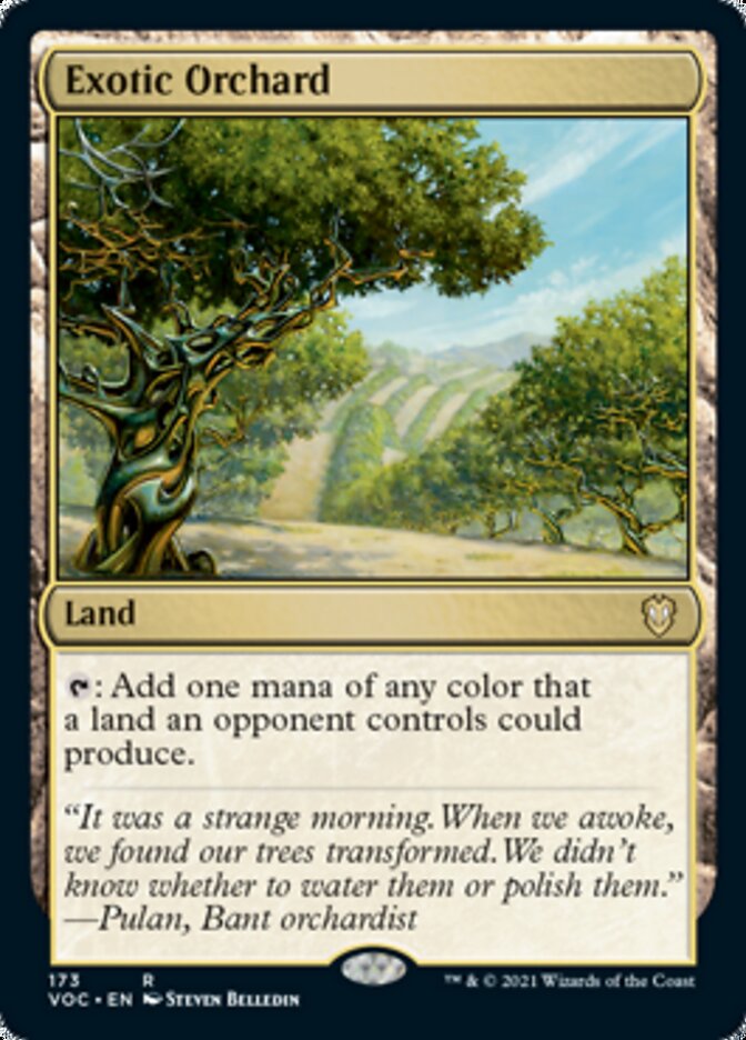 Exotic Orchard [Innistrad: Crimson Vow Commander] | North Game Den