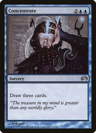 Concentrate [Planechase 2012] | North Game Den