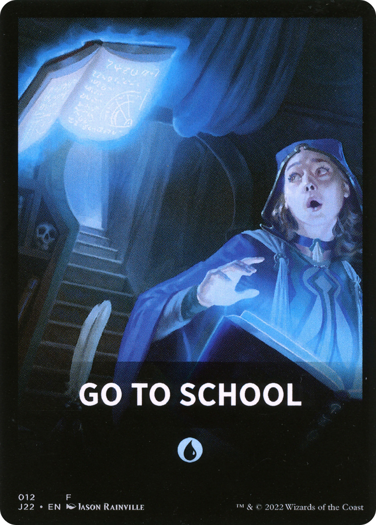 Go to School Theme Card [Jumpstart 2022 Front Cards] | North Game Den
