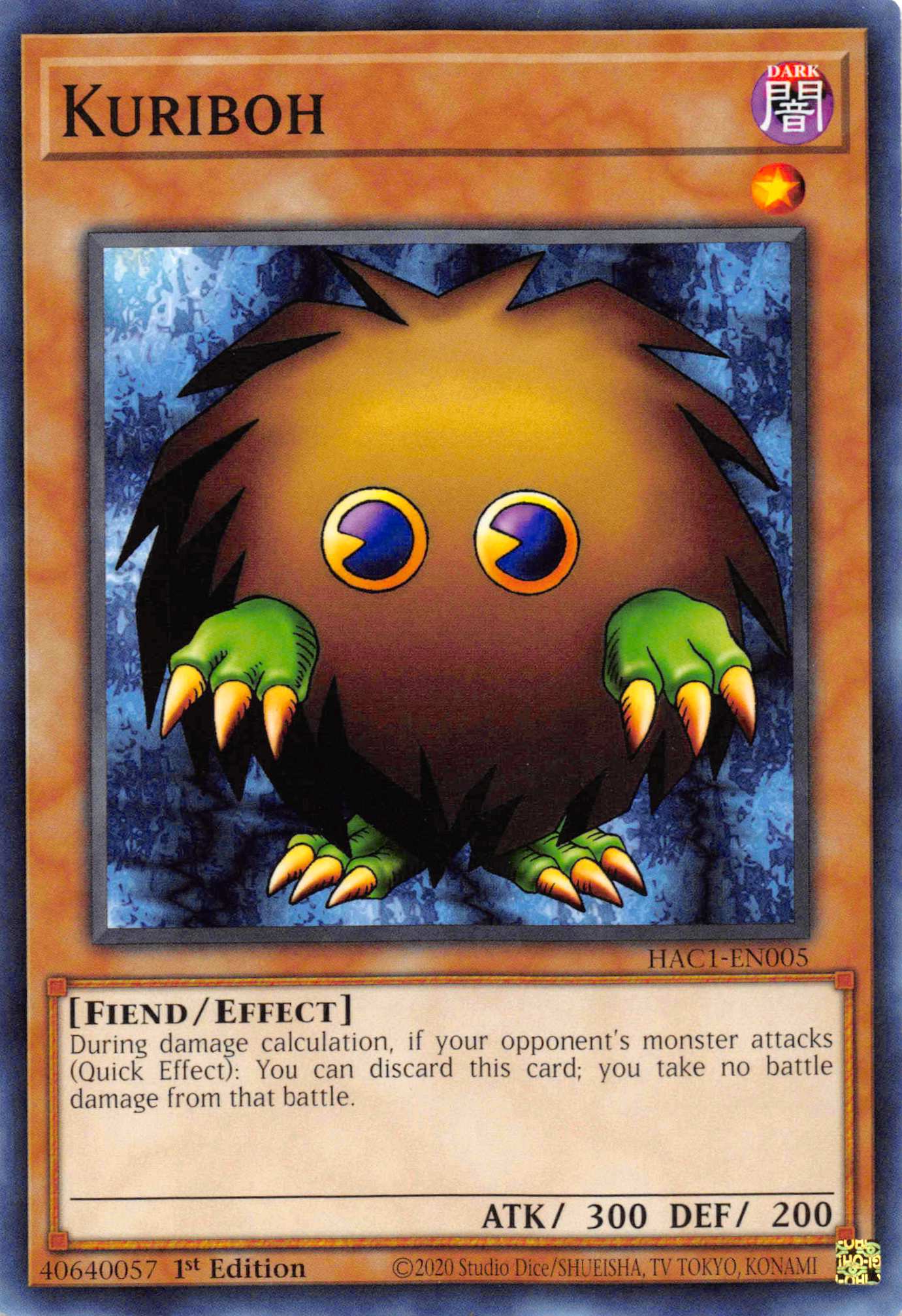 Kuriboh [HAC1-EN005] Common | North Game Den