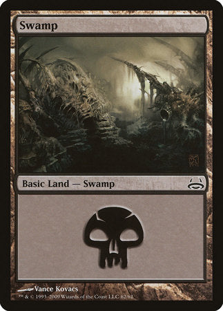 Swamp (62) [Duel Decks: Divine vs. Demonic] | North Game Den