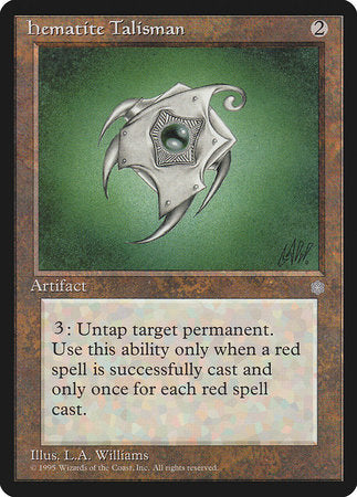 Hematite Talisman [Ice Age] | North Game Den
