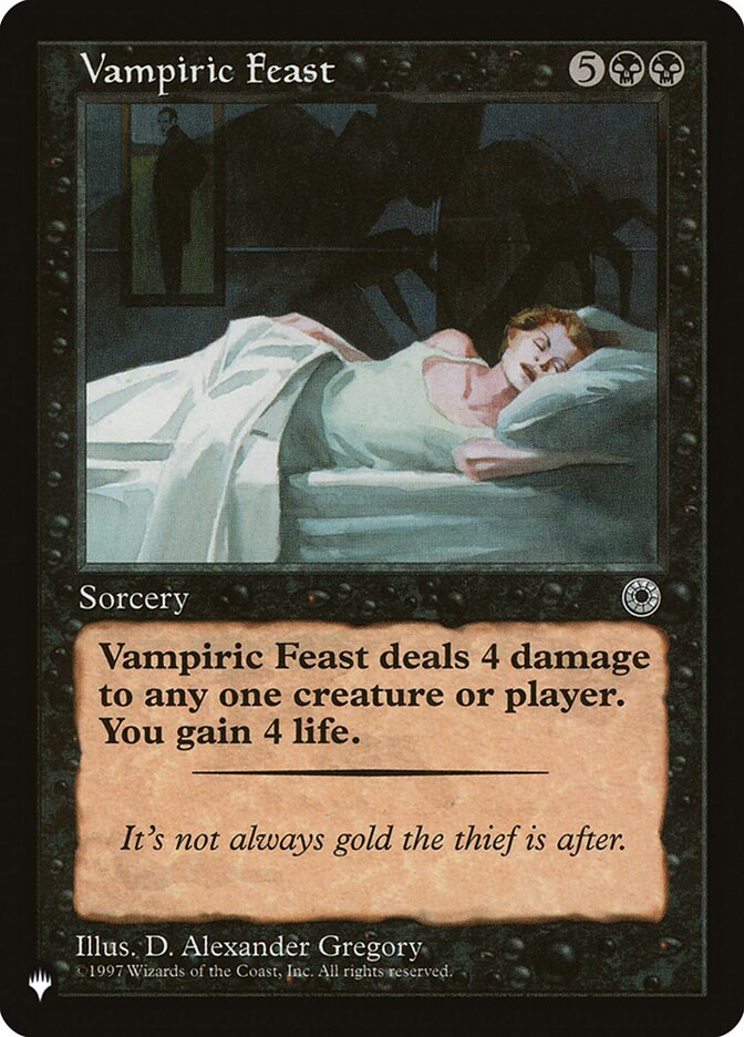 Vampiric Feast [The List] | North Game Den