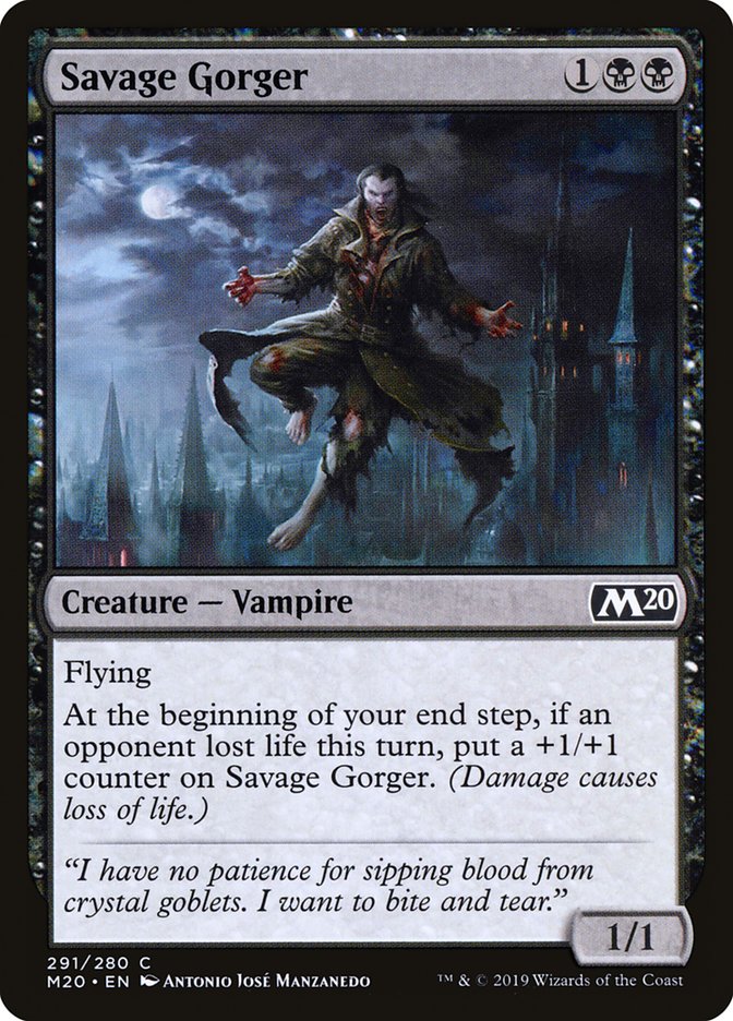 Savage Gorger [Core Set 2020] | North Game Den