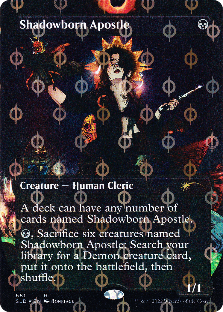 Shadowborn Apostle (681) (Step-and-Compleat Foil) [Secret Lair Drop Promos] | North Game Den