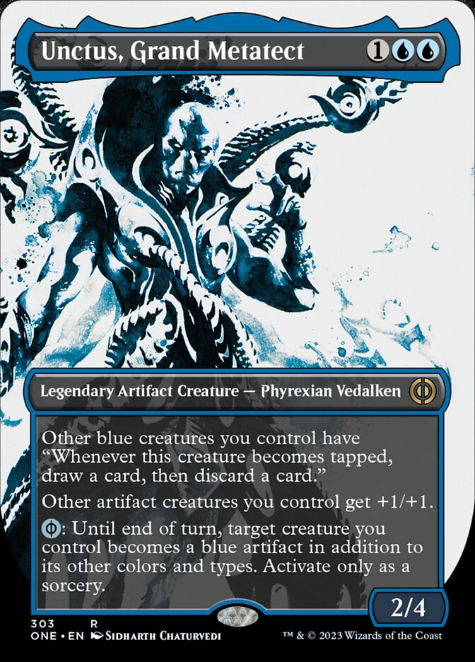 Unctus, Grand Metatect (Borderless Ichor) [Phyrexia: All Will Be One] | North Game Den