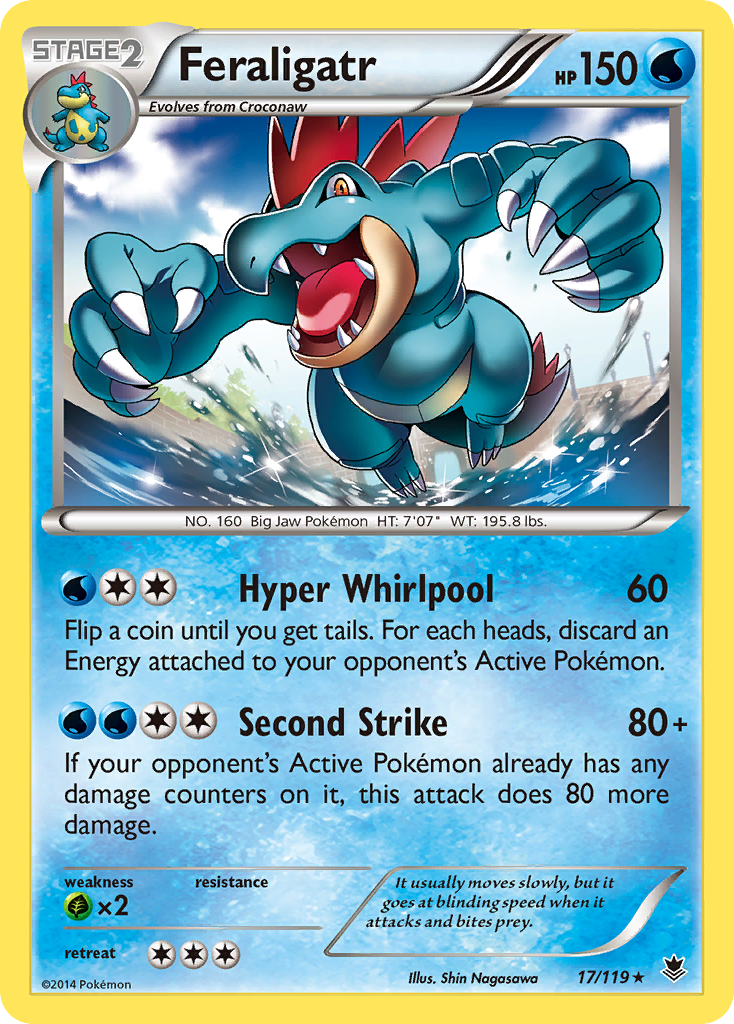 Feraligatr (17/119) [XY: Phantom Forces] | North Game Den