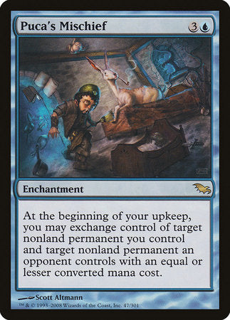 Puca's Mischief [Shadowmoor] | North Game Den