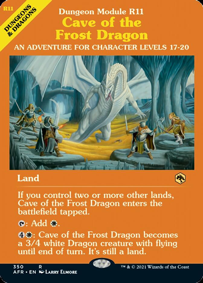 Cave of the Frost Dragon (Dungeon Module) [Dungeons & Dragons: Adventures in the Forgotten Realms] | North Game Den