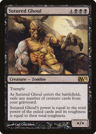 Sutured Ghoul [Magic 2012] | North Game Den