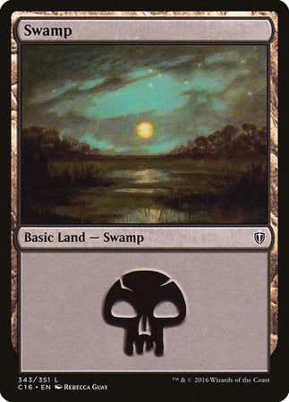 Swamp (343) [Commander 2016] | North Game Den